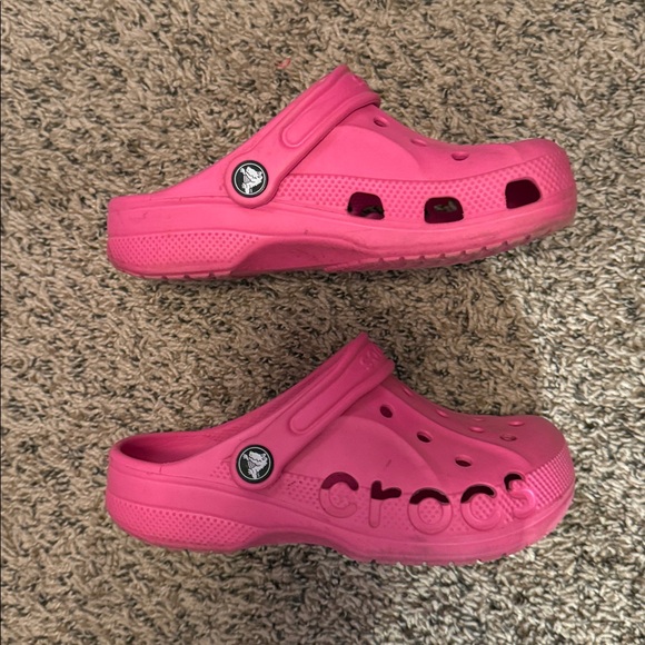 CROCS Kids Sandals - Vibrant Pink - Picture 7 of 9